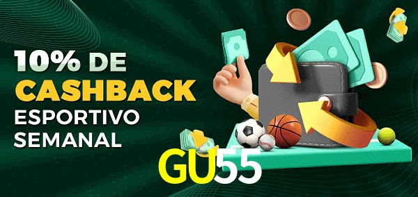 10% de bônus de cashback na GU55