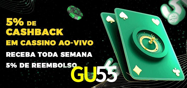 Promoções do cassino ao Vivo GU55
